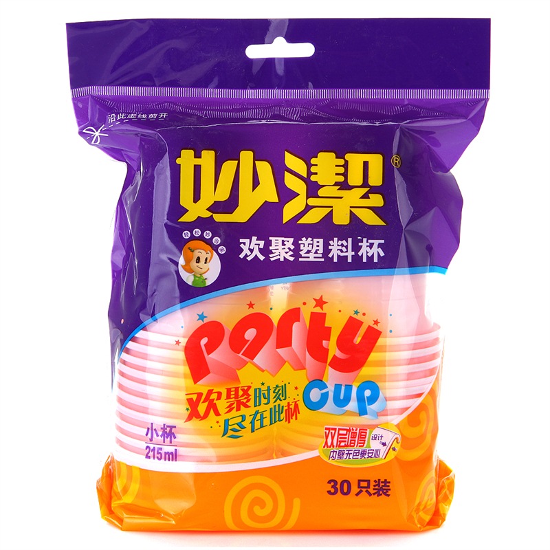妙洁 UoUo优悠杯 215ml 30只装 MDPA30 (单位:袋)