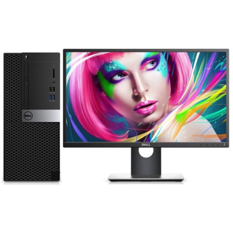 戴尔(DELL) 3050MT 台式商用电脑整机 21.5英寸显示器(i3-6100 4G 1TB 集显 无系统)