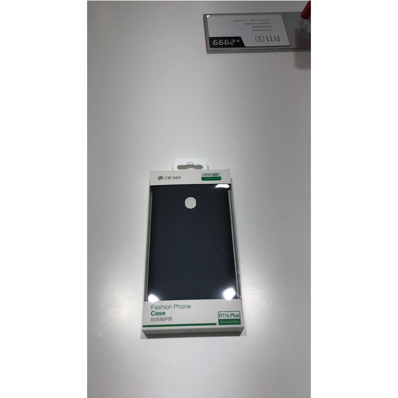 OPPO R11sPlus DEVIA时尚保护壳 黑色