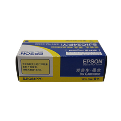 爱普生(EPSON)C33S020589黄色墨盒适用于 TM-C3520打印机SJIC24P黄色