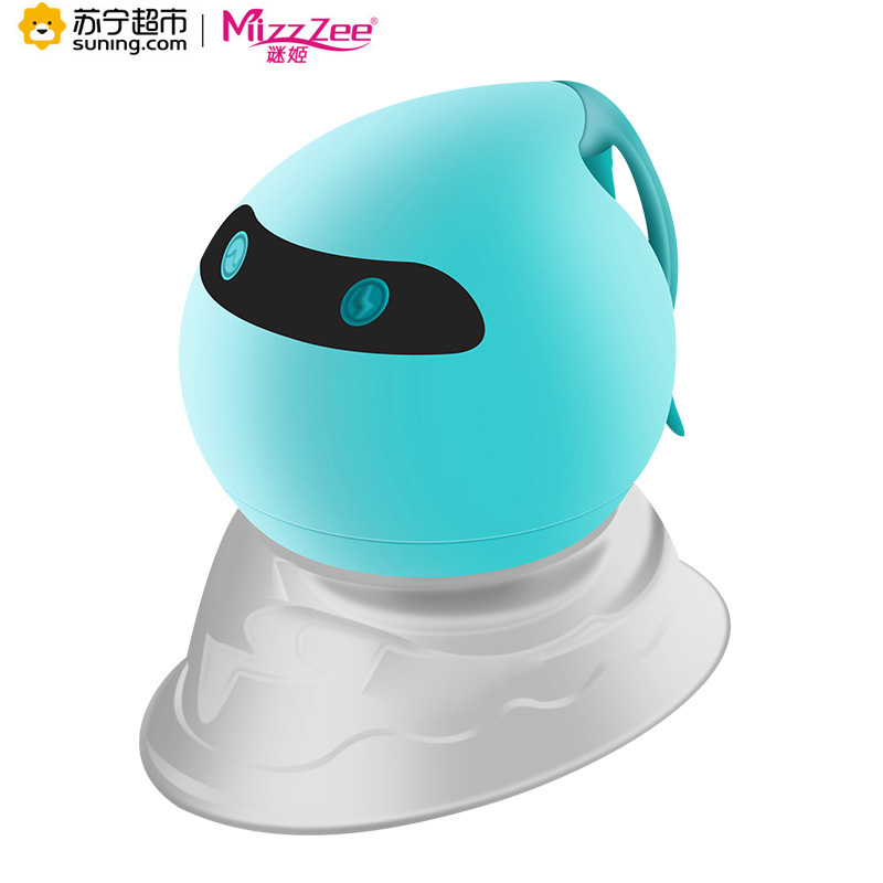 谜姬Mizz Zee 女用自慰器 震动乳房按摩器跳蛋 吸阴器变频 舌型器具 成人情趣性用品 蓝色(吸阴 舌头不震动)