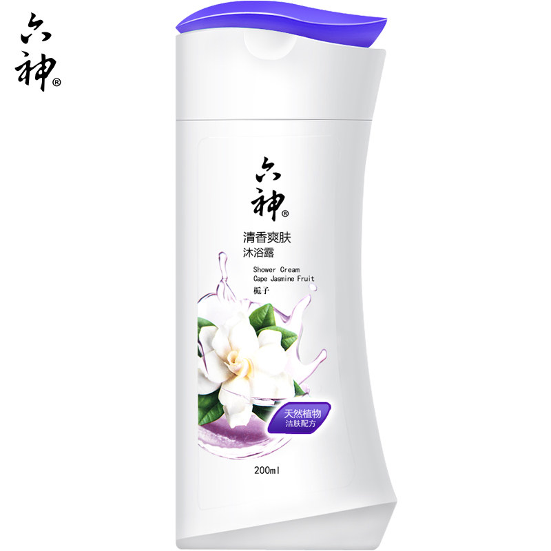 六神 清香爽肤 沐浴露 200ml（单位:瓶）