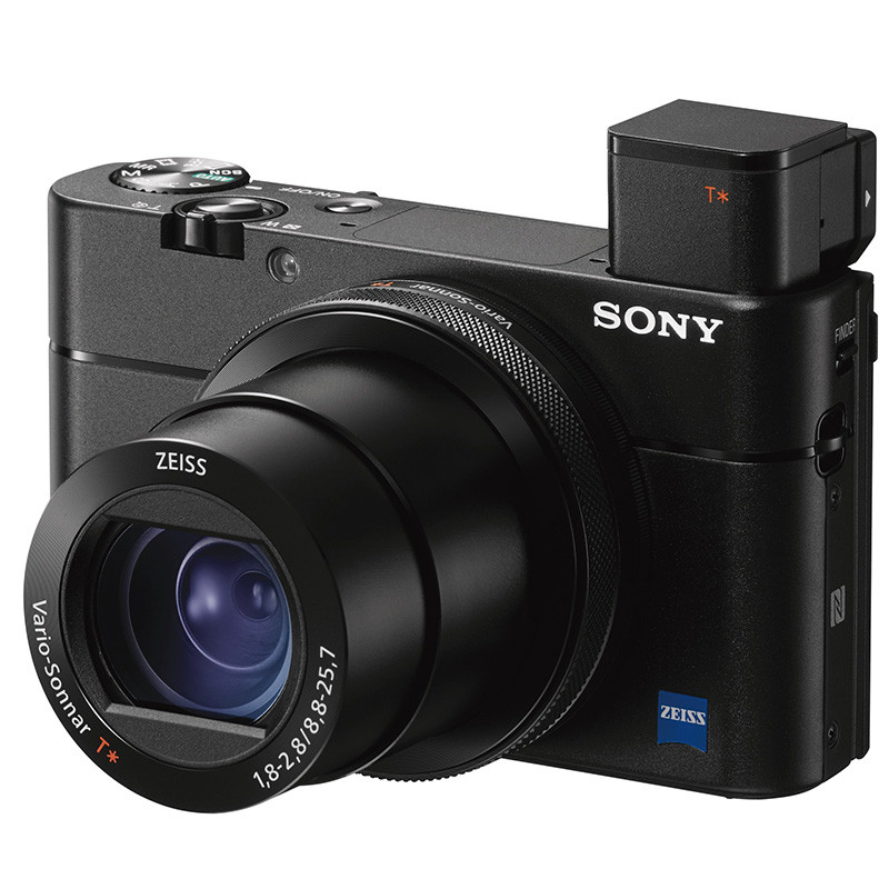 索尼(SONY) DSC-RX100M5 RX100V 黑卡五代数码相机+三脚架配件套装 自动对焦系统 4K视频录制