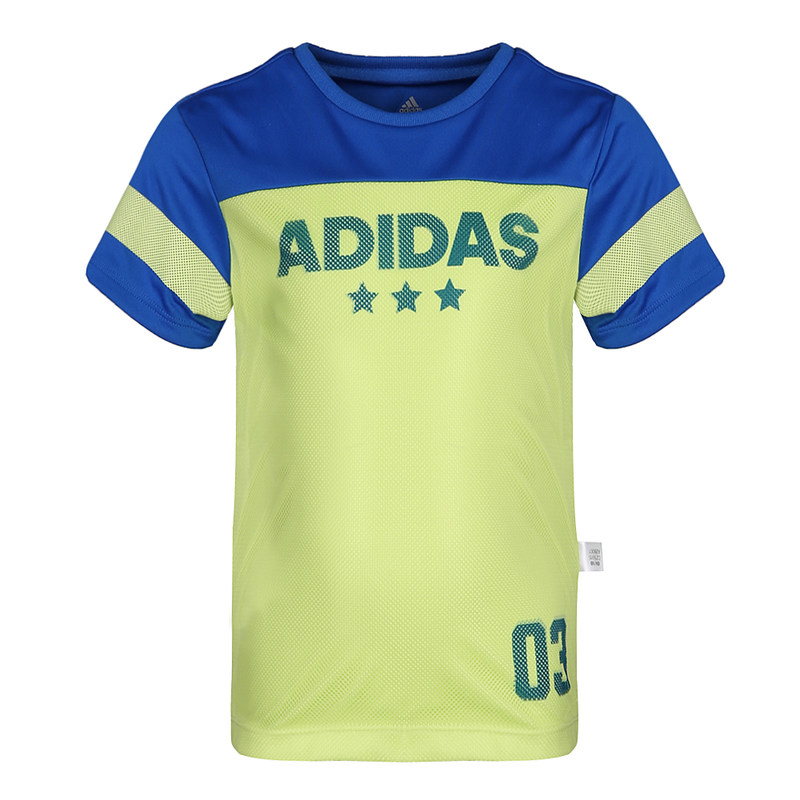 adidas kids 阿迪达斯LB SS CL TEE2 男小童 小童短袖上衣 CZ5915