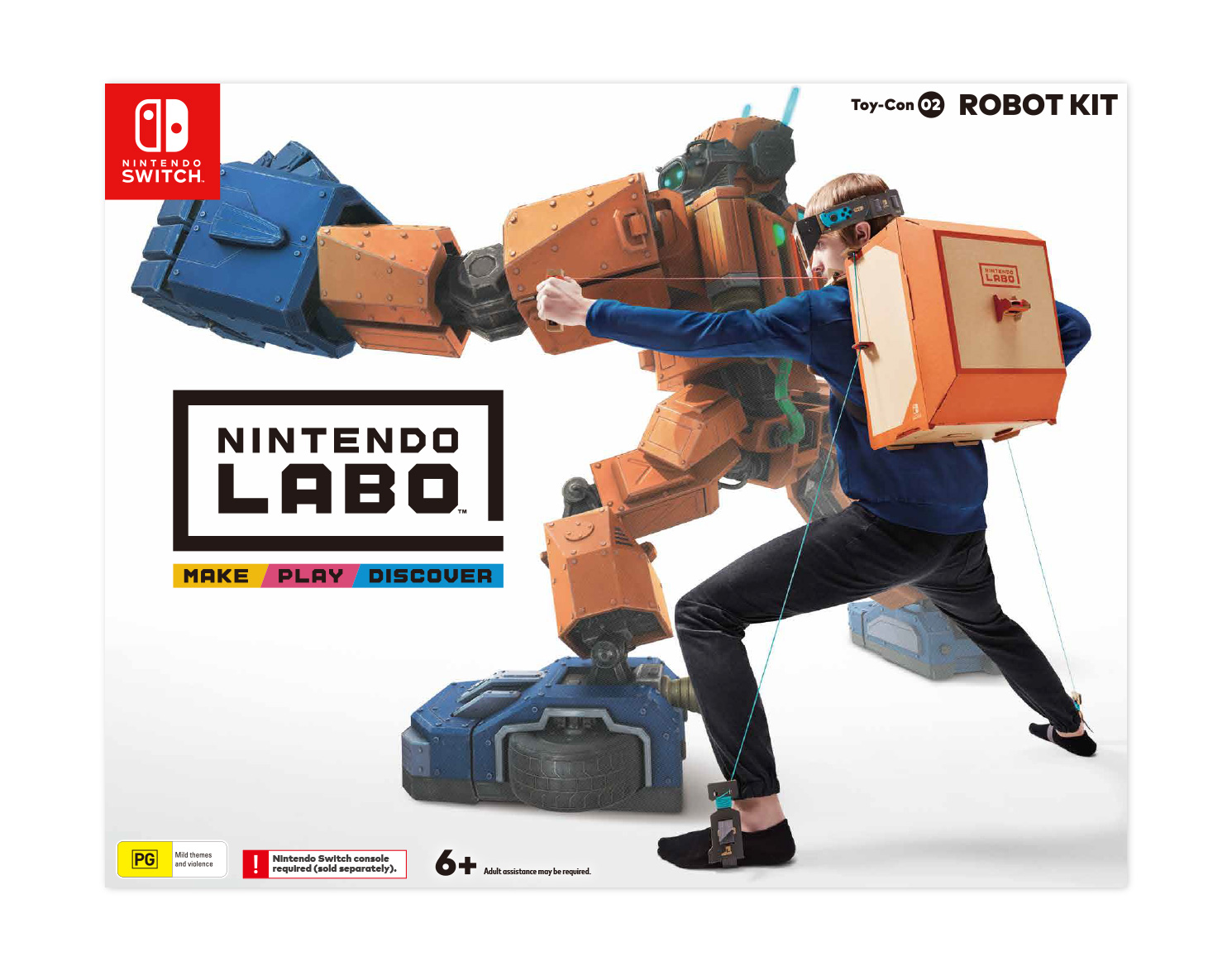 Nintendo LABO TOY-CON 02 ROBOT KIT 遊戲配件