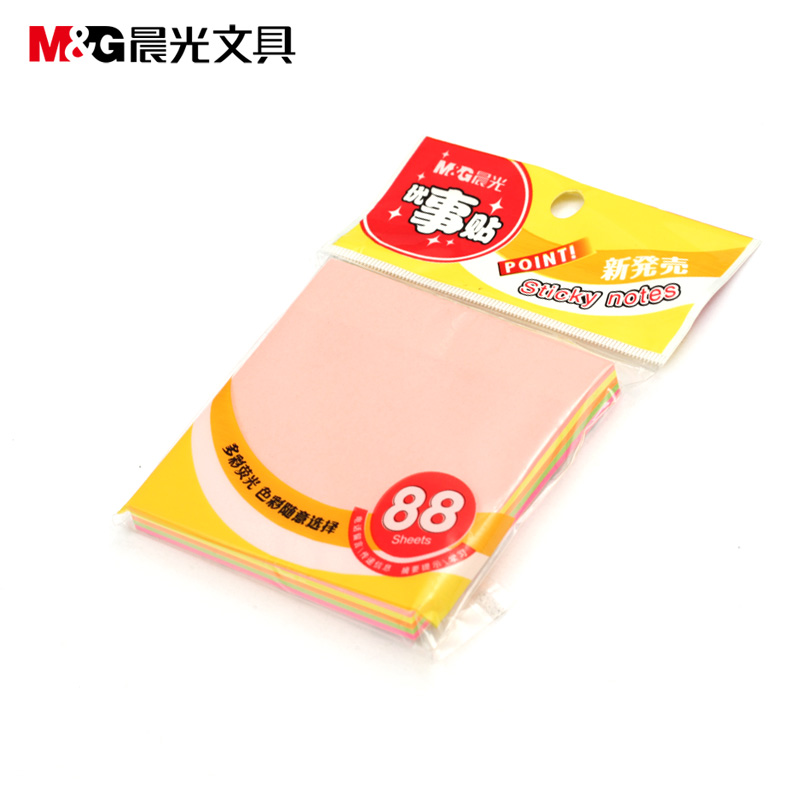 晨光 荧光多彩优事贴 YS-61 1*6