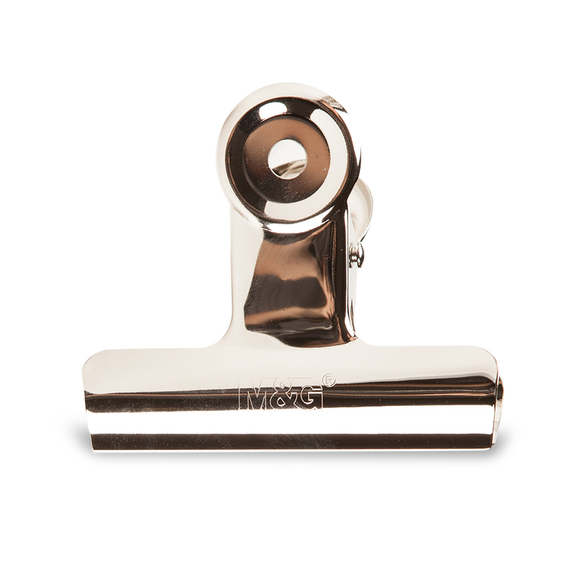 晨光 38mm圆形票夹 ABS92642 银色 6枚/袋