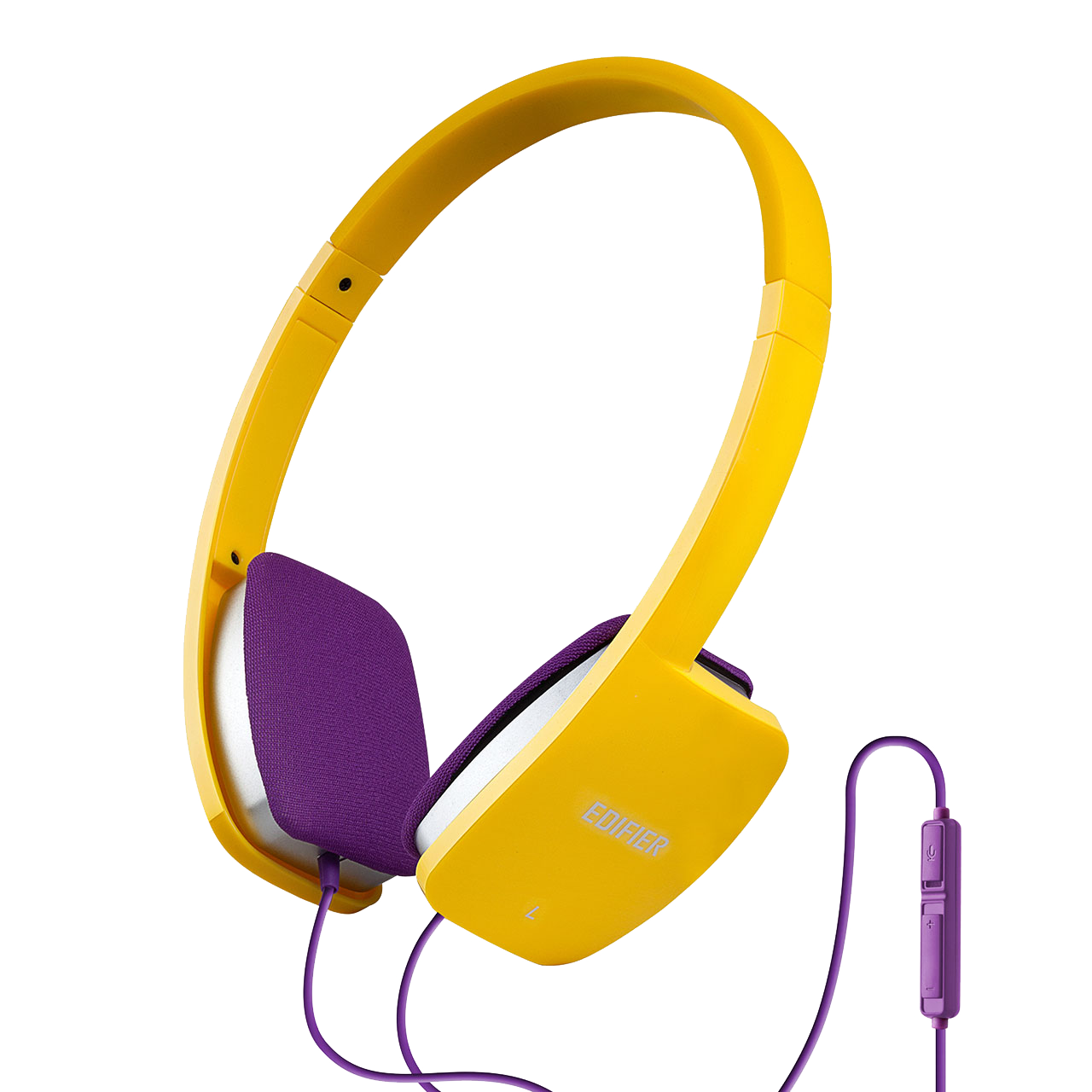 Edifier/漫步者 K680电脑头戴式耳麦带话筒音乐3.5mm插孔有线耳机 活力黄