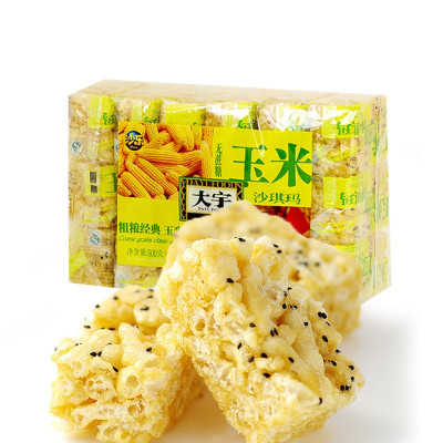 大宇 沙琪玛 糕点 玉米味沙琪玛500g