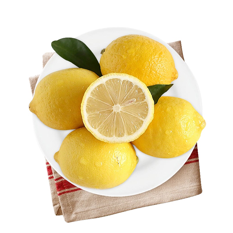 展卉 南非黄柠檬 8个装 约680g以上 冷藏进口柑橘类 新鲜水果