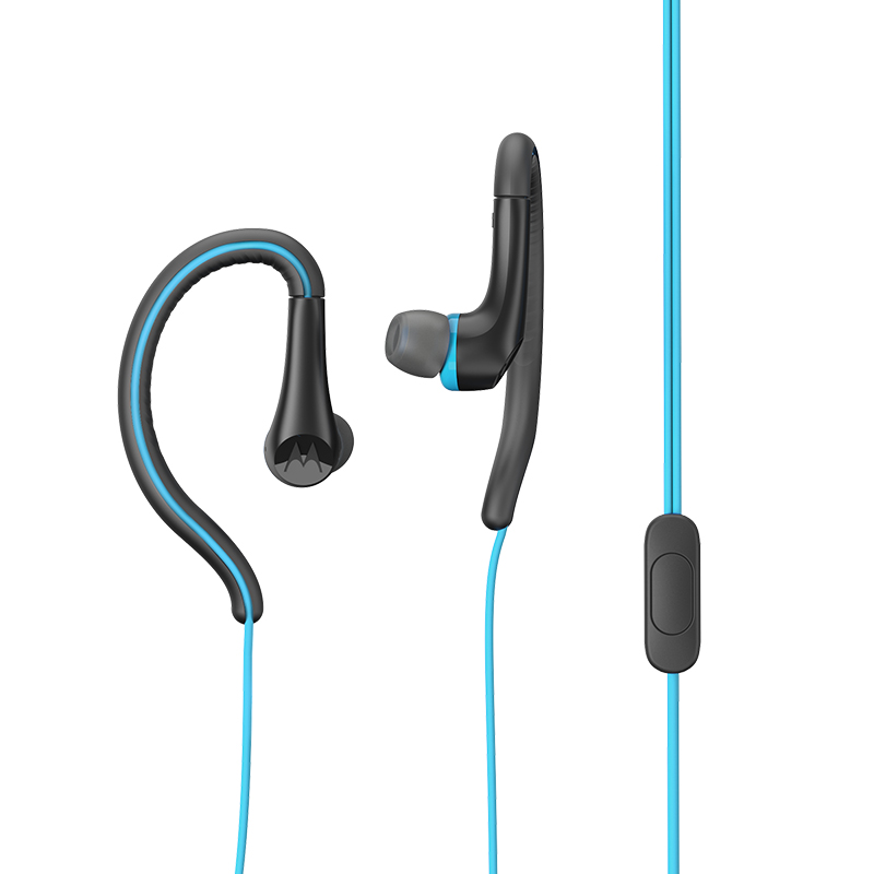 摩托罗拉(motorola)Earbuds Sport 蓝色耳机