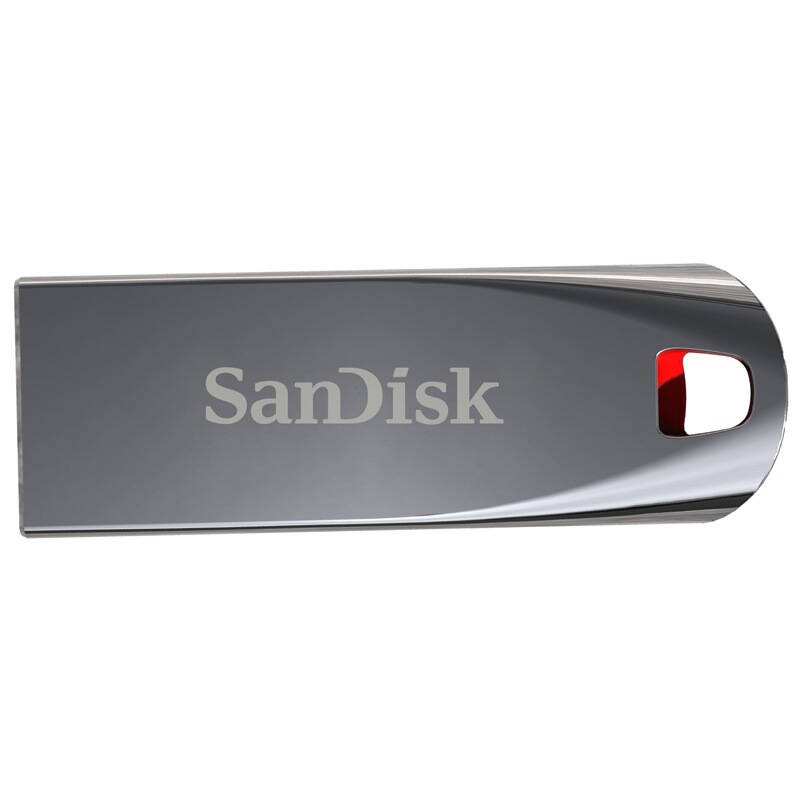 闪迪(SanDisk) 酷晶(CZ71) 32G金属迷你创意U盘 银灰色