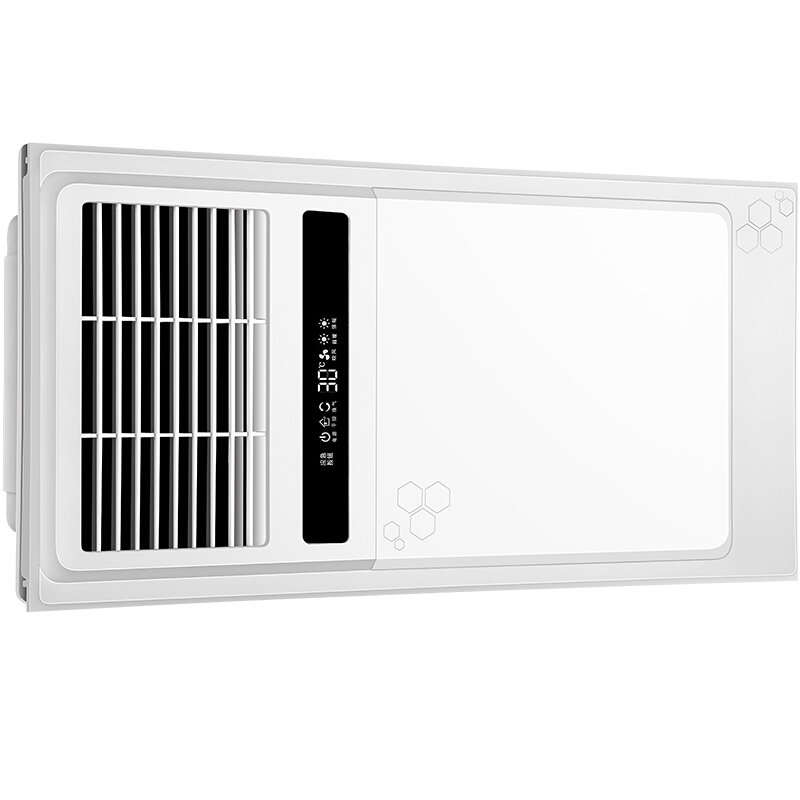 美的(Midea)集成吊顶式浴霸SZS26K风暖浴霸 双核驱动 液晶显示 触摸控制浴霸