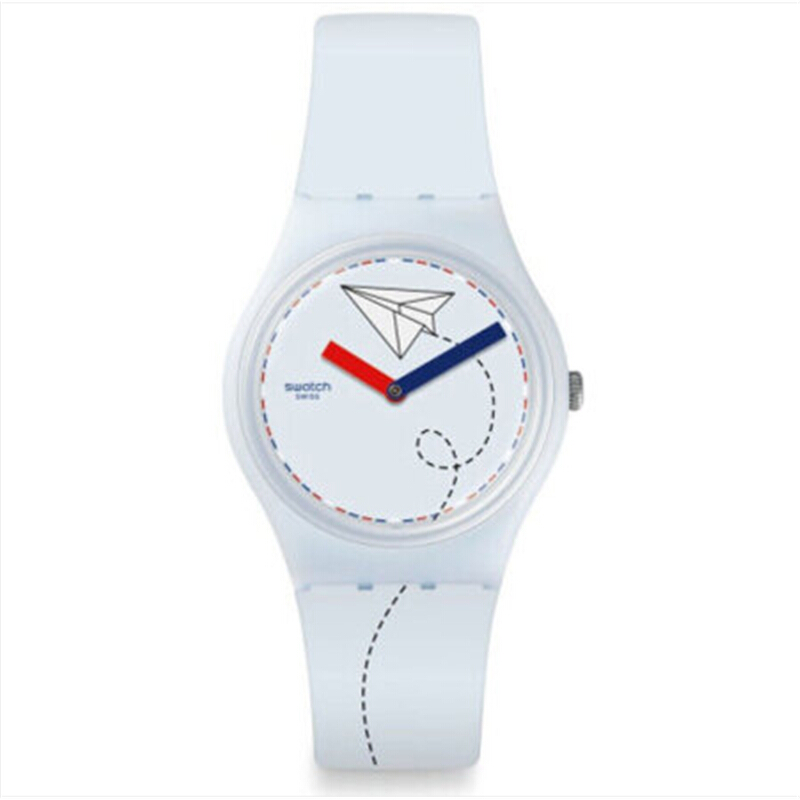 斯沃琪(SWATCH)手表 色彩密码系列 创意时尚男女通用表石英腕表GS151