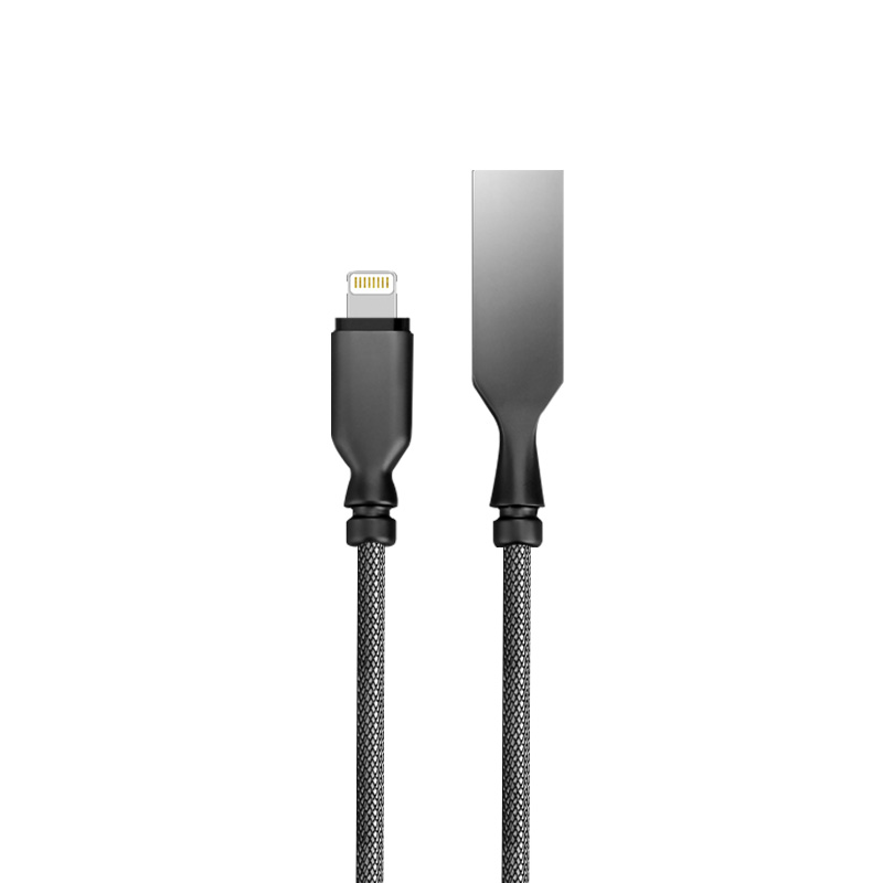纽曼(Newmine)苹果数据线 电源线 2A快充苹果充电线 黑 适用iPhoneX/6s/7plus/8/ipad等