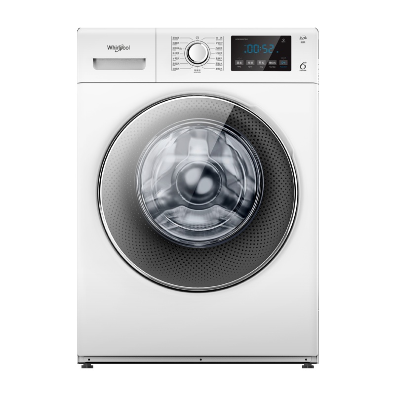 惠而浦(Whirlpool)WF80BHE875W洗烘一体 变频滚筒洗衣机 3D减震 (全球白)净彩系列