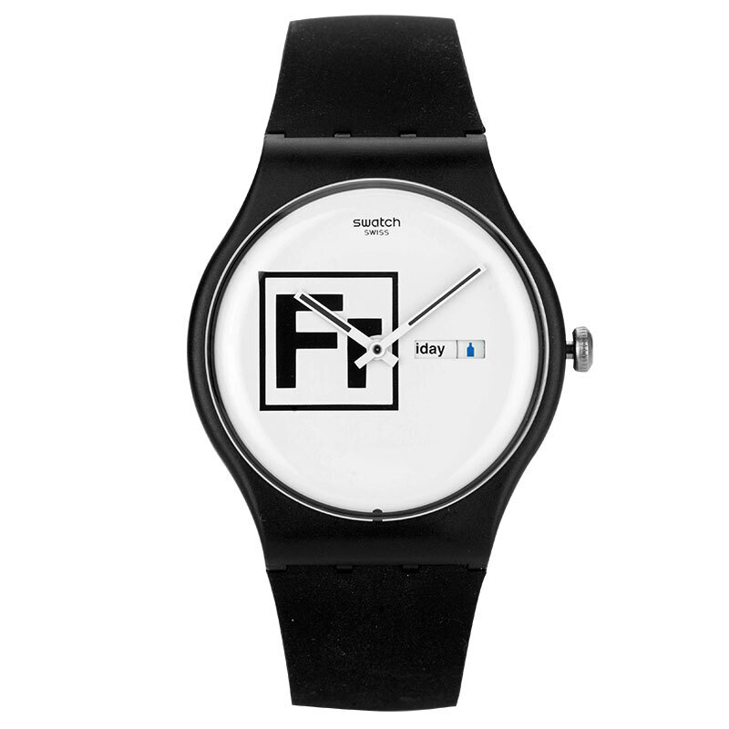 Swatch/斯沃琪手表 原创炫彩系列 树脂表带 石英男女通用 表弗里茨SUOB722