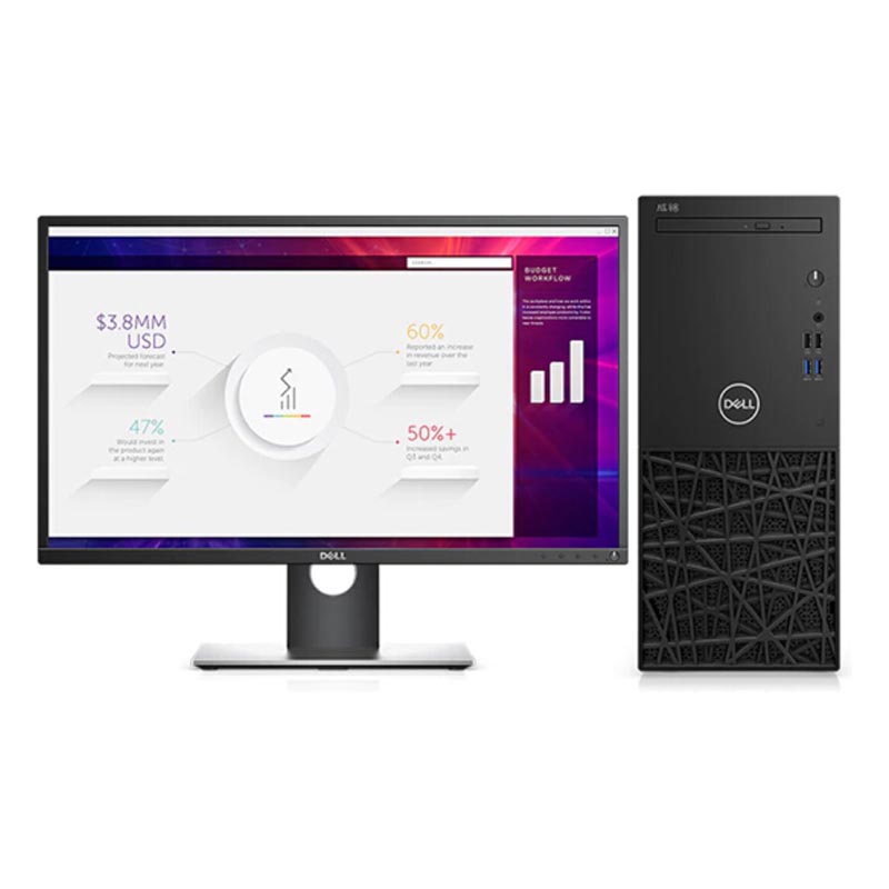 戴尔(DELL)成铭3967 台式商用电脑整机 21.5英寸显示器（i3-6100 4G 1TB 集显 无系统 ）