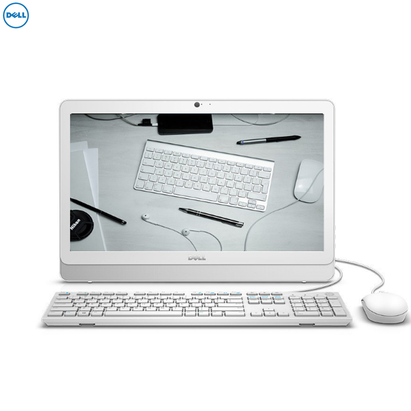 戴尔(DELL)灵越3265-R6208W 21.5英寸一体机电脑(四核E2-7110 4G 1T W10H 白色)