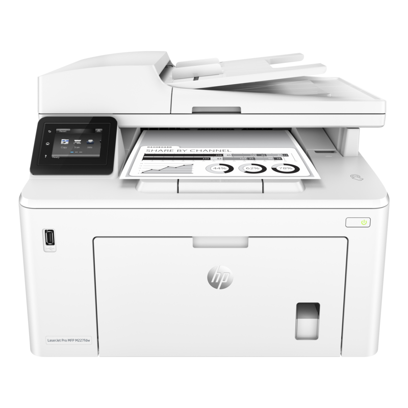 惠普 HP LaserJet Pro MFP M227fdw 黑白激光多功能一体机(打印/复印/扫描/传真/1年保修)