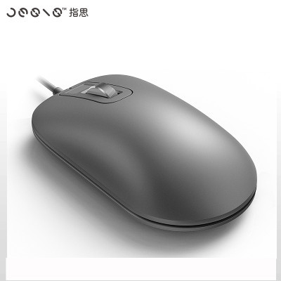 指思（Jesis） USB 智能指纹鼠标 办公鼠标 光电鼠标 银色