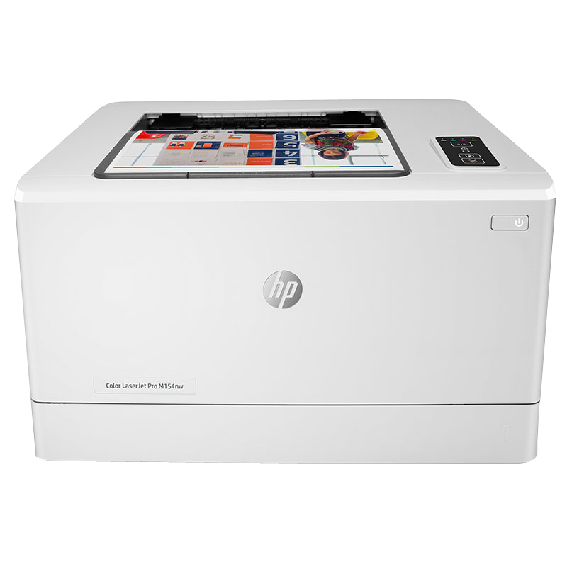 惠普 HP Color LaserJet Pro M154NW A4彩色激光打印机(打印)