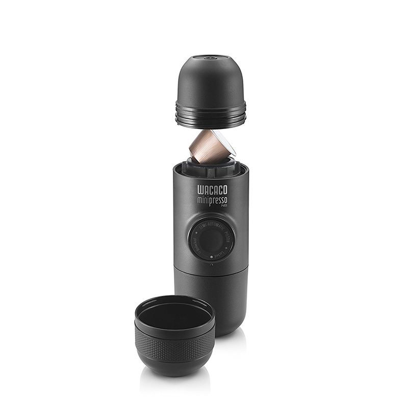 WACACO Minipresso NS意式迷你便携式手压咖啡机胶囊版 一代黑色