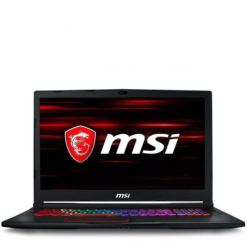 微星(MSI)GE73 004 17.3英寸 120Hz 3ms游戏本笔记本电脑( i7-8750H 256GB+1TB GTX1070 8GB 赛睿RGB背光键盘)