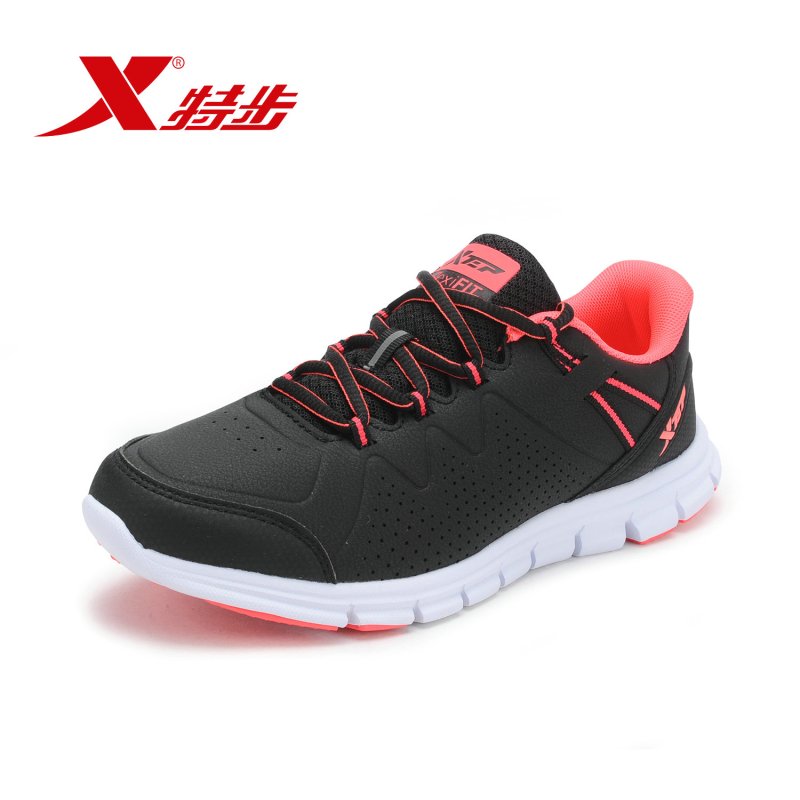 特步(Xtep)2018女新款轻便减震耐磨休闲运动鞋女学生旅游鞋跑步鞋984318115963