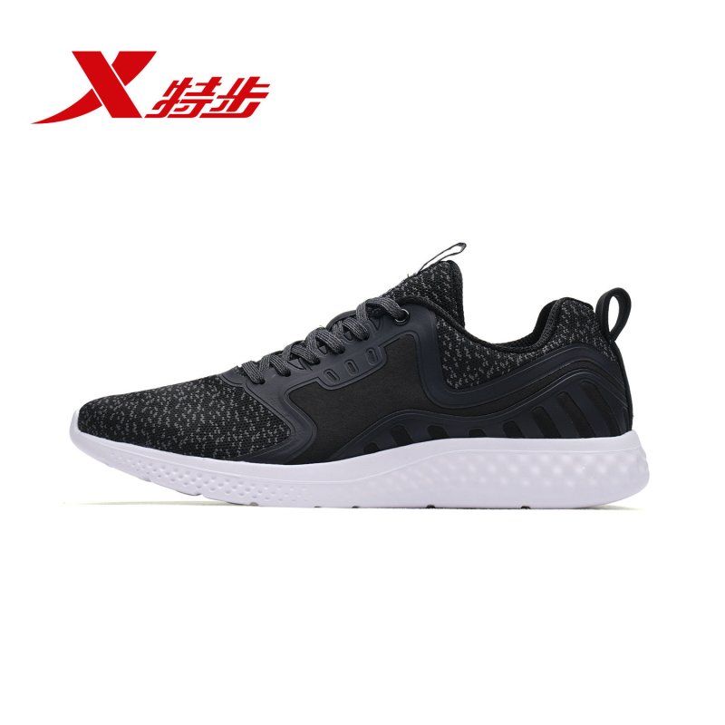 特步(Xtep)2018新款男子轻便舒适耐磨防滑简约大方潮流运动跑步鞋982119119068