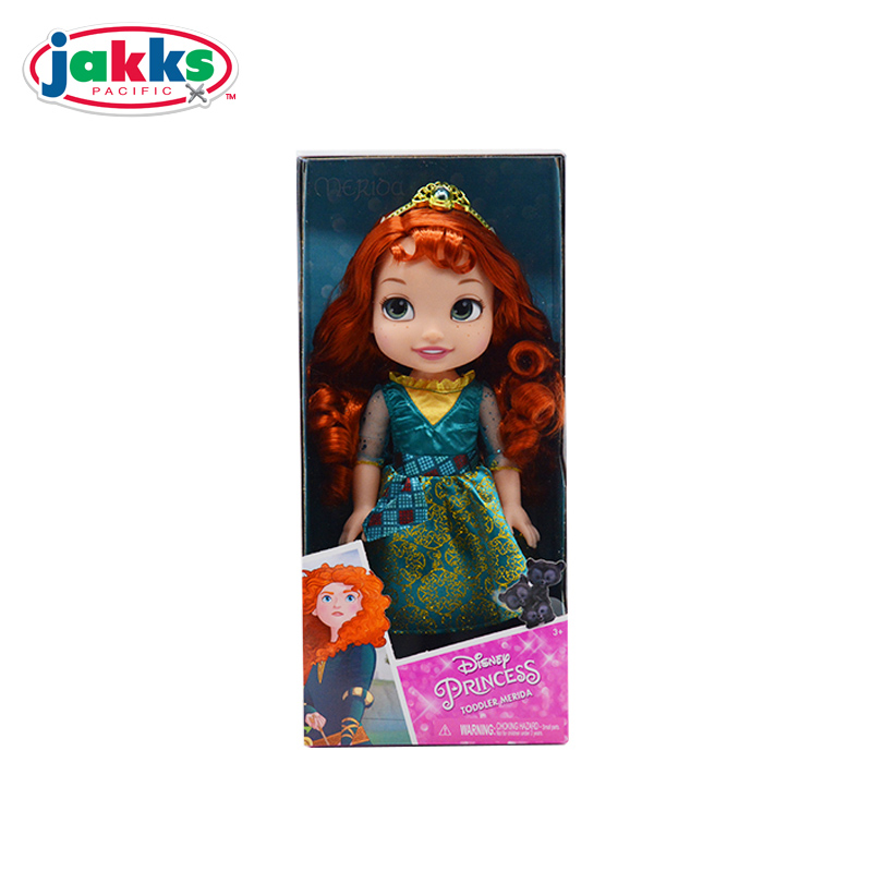 jakks 迪斯尼女孩玩具布娃娃 勇敢传说梅莉达公主洋娃娃玩偶99544