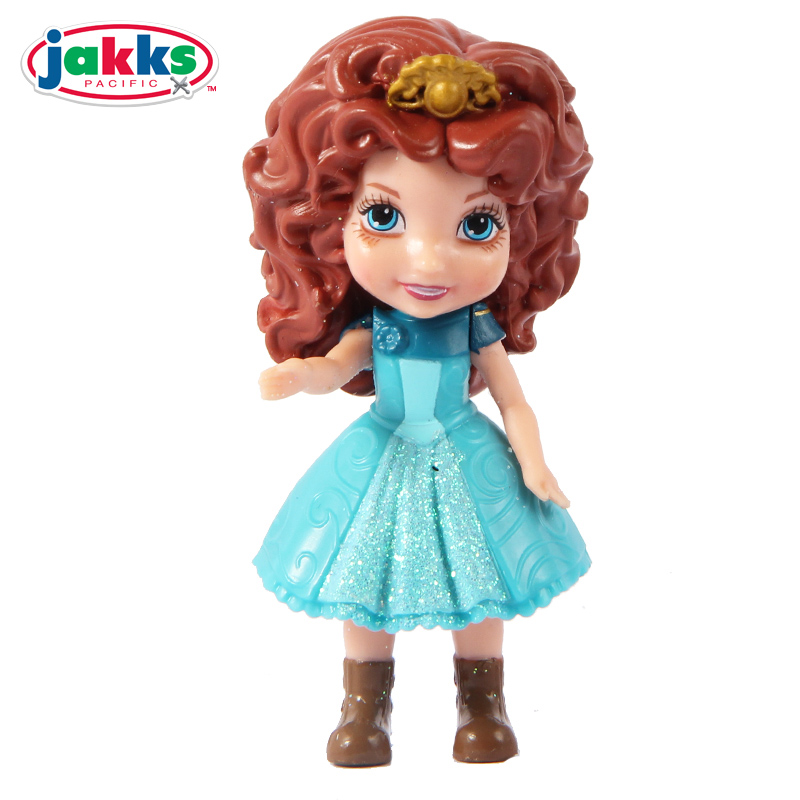 jakks 迪斯尼女孩玩具布娃娃 勇敢传说梅莉达公主玩偶