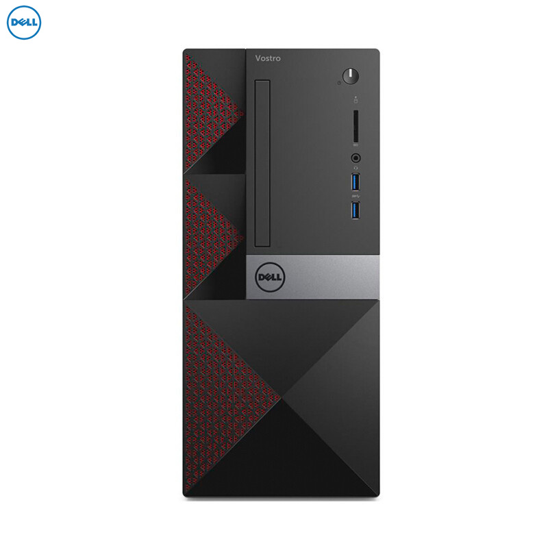 戴尔(DELL)成就3668 商用台式电脑主机(I7-7700 4GB 1T+128G固态 刻录 2G独显 W10H)