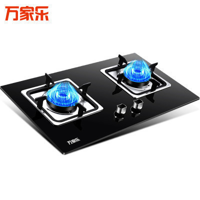 万家乐(Macro) JZT-K261B (液化气) 大火力燃气灶具 家用钢化玻璃炉灶 台嵌两用 熄火保护 1级能效