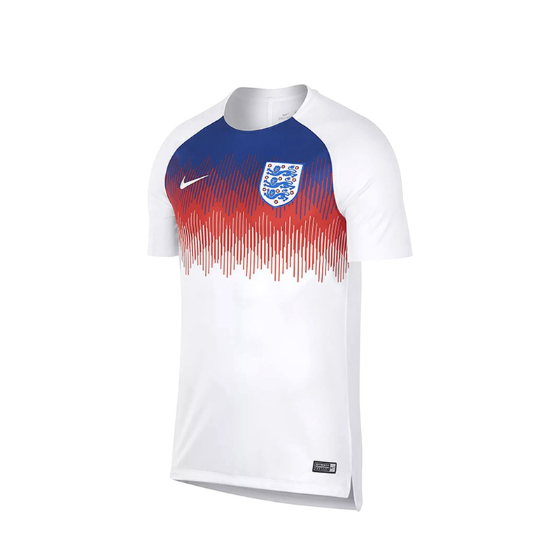 耐克(NIKE)2018年夏季男子新款英格兰国家队训练服足球运动跑步短袖T恤 893357-100