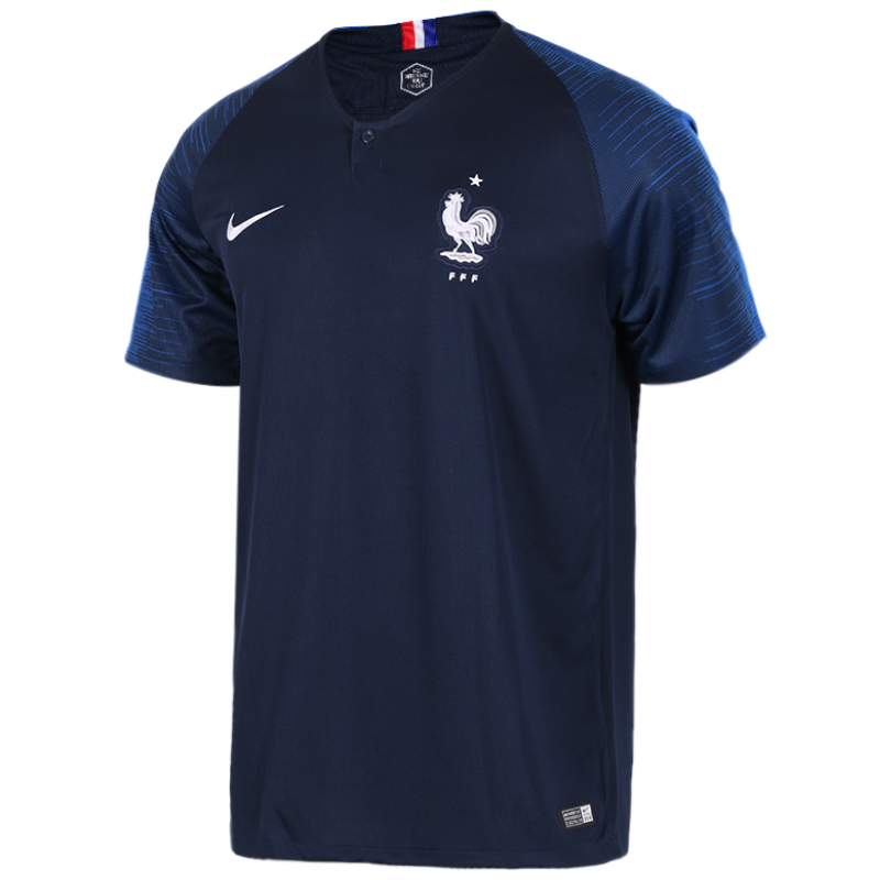 耐克(NIKE)男短袖2018新款法国国家队世界杯主场足球球衣球迷服 893872-451