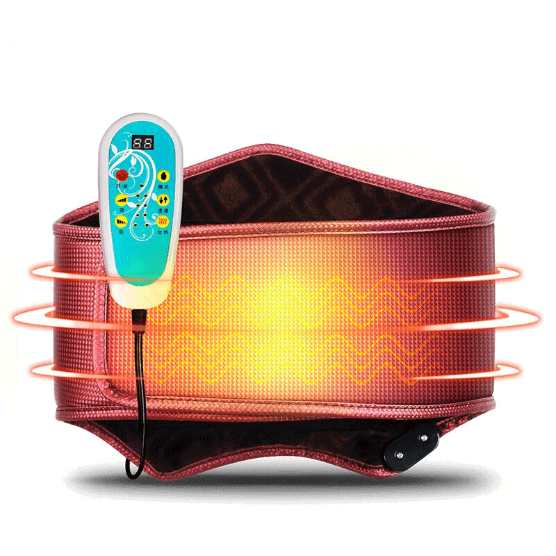 茗振电子 按摩腰带 MZ-669A 电热护腰 振动按摩 支持模式选择 一键开启 电热按摩腰带