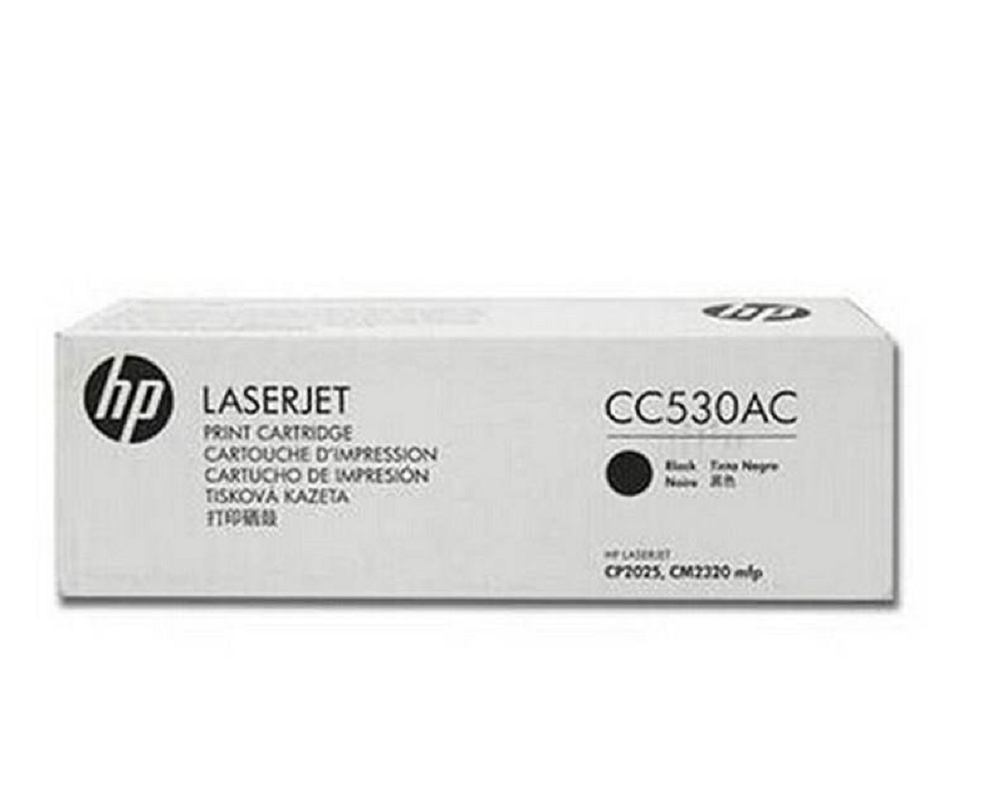 惠普(HP)黑色硒鼓白包装 CC530AC (单位:盒)