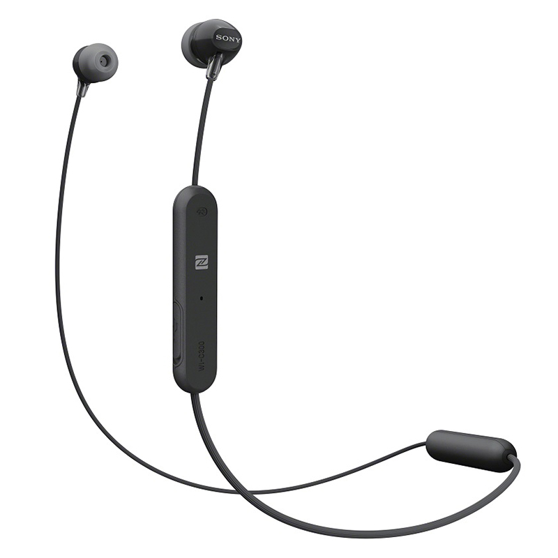 SONY WI-C300/BZ E BLACK IN-EAR WIRELESS HEADPHONES[蘇寧9周年]