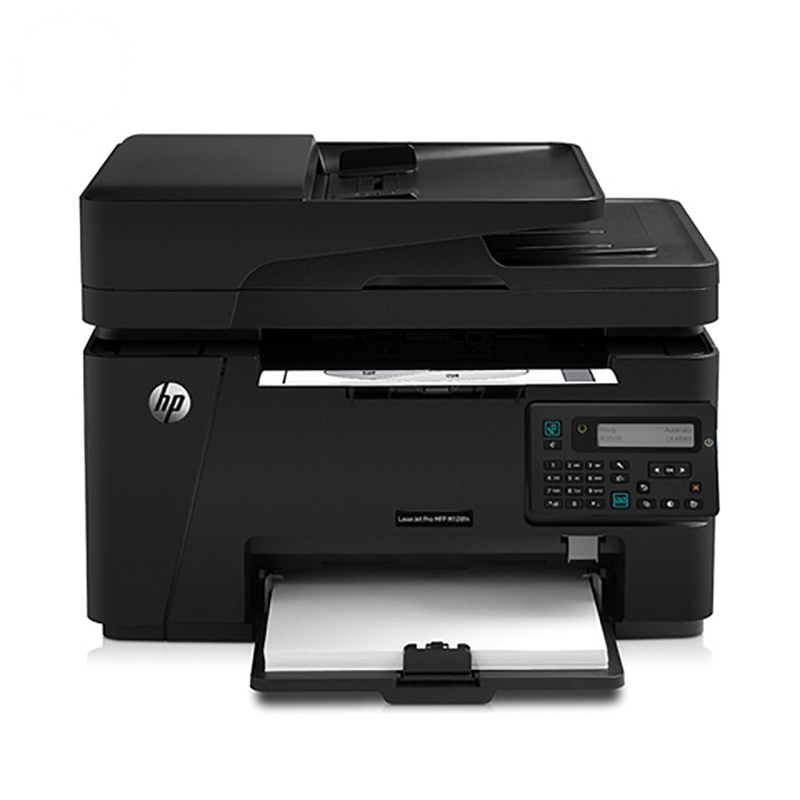 惠普(hp) LaserJet Pro MFP M128fn 黑白 激光多功能一体机-含延长保修2个月