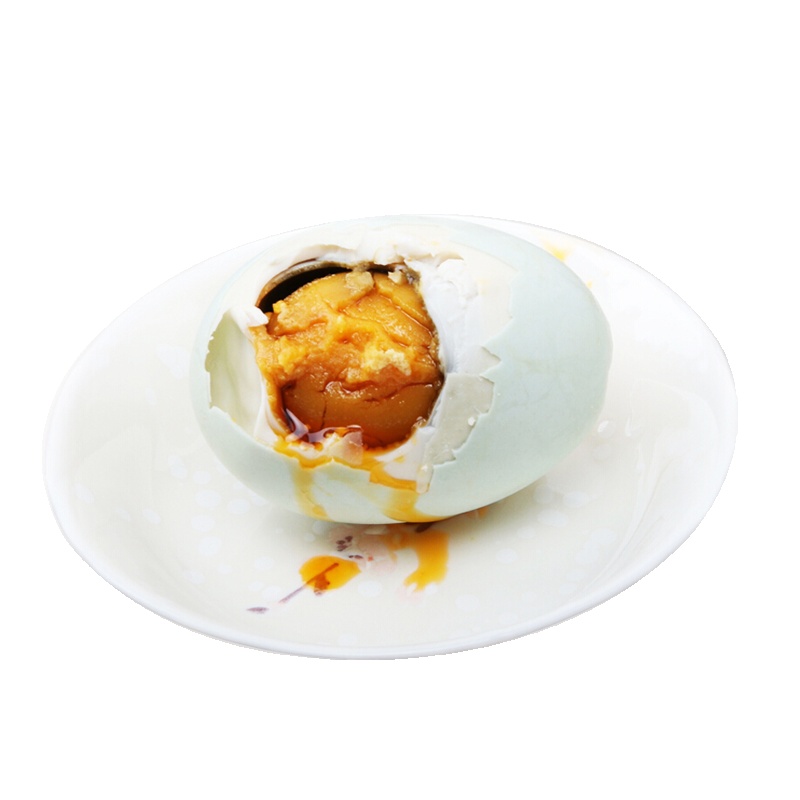 [苏宁生鲜]溢流香Yiliuxiang 咸鸭蛋 8枚超市装国产咸蛋 农家散养流油咸鸭蛋 盒装