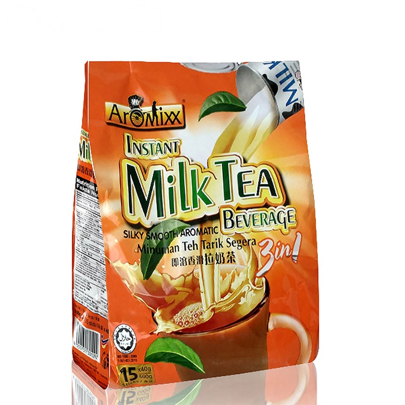 马来西亚进口 爱罗蜜史三合一香滑拉奶茶 600g/包(40克*15条)