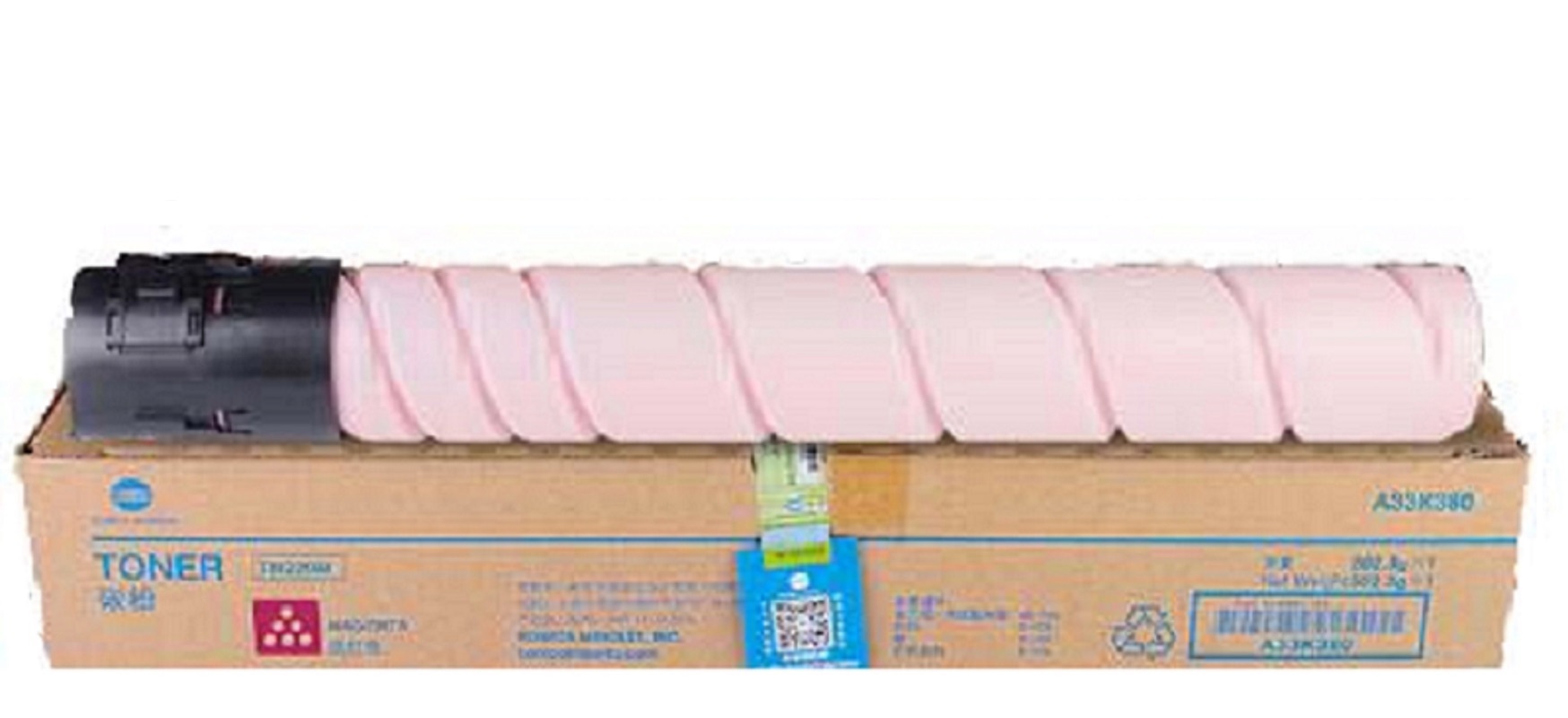 柯尼卡美能达(Konica Minolta)TN220M红色粉盒