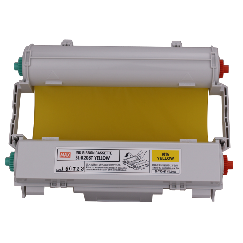 MAX黄色加强型进口树脂色带 SL-R208T