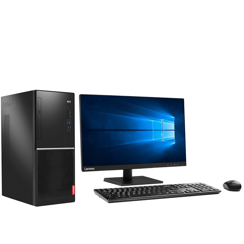 联想台式电脑扬天M4900k-11 节能 23寸 I5-7400/8G/1T/DVDRW/2G独卡 三年质保+上门