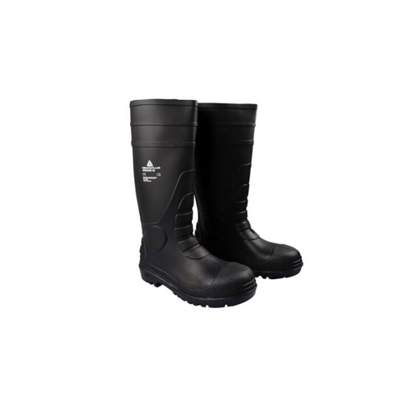 代尔塔(DELTAPLUS) 防酸碱PVC安全靴 46码 301407 货期5-10天