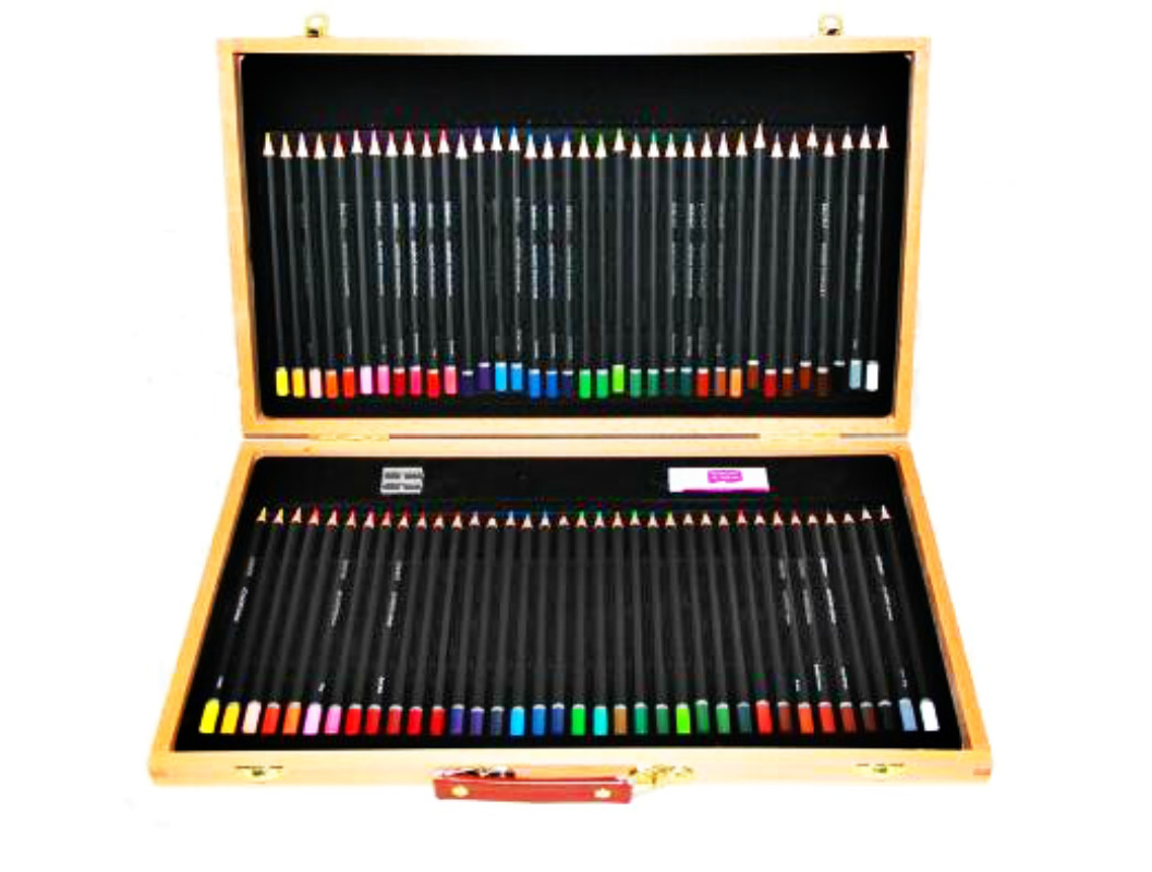 DERWENT Academy 72 pencil box set 得韵 Academy彩铅72色木盒套装