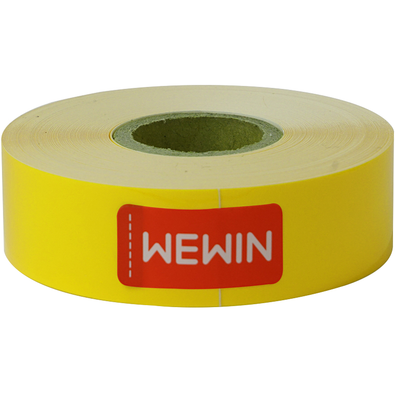 伟文/wewin 黄色标签 22mm*15m 15米/盒 STR22-15YL/H (单位:盒)