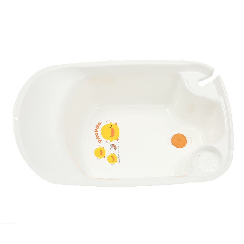 PiyoPiyo黃色小鴨多功能浴盆 (白色)