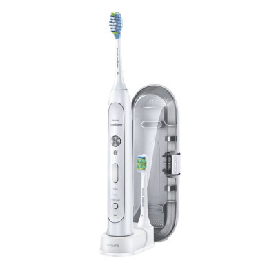 飞利浦（Philips）HX9192/01电动牙刷 智能声波震动 口腔清洁 充电式 成人通用 31000R/M 铂金版